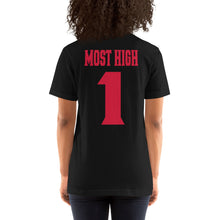 Load image into Gallery viewer, Most High Name &amp; Number Women&#39;s T- Shirt
