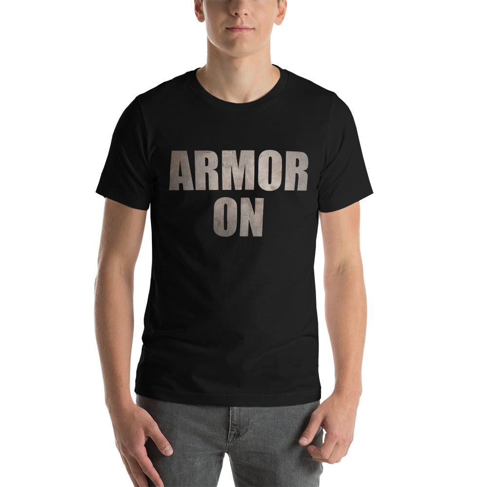 Armor On T-Shirt - Gold