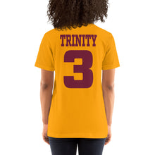 Load image into Gallery viewer, Trinity Name &amp; Number Women&#39;s T-Shirt
