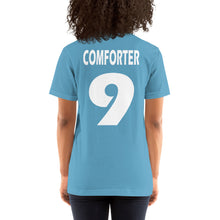 Load image into Gallery viewer, Comforter Name &amp; Number Women&#39;s T-Shirt
