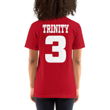 Load image into Gallery viewer, Trinity Name &amp; Number Women&#39;s T-Shirt
