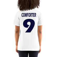 Load image into Gallery viewer, Comforter Name &amp; Number Women&#39;s T-Shirt
